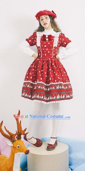 Traditional Classic Elegant Women Costume Sundress, Restoring Ancient Princess Christmas Dress Giant Swing Skirt for Women