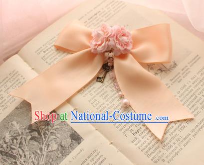 Traditional Classic Ancient Jewelry Accessories Restoring Brooch, Elegant Gothic Bowknot Flower Breastpin for Women