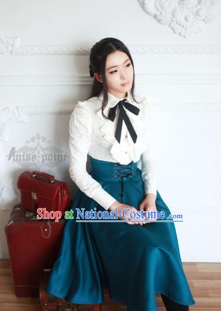 Traditional Classic Chinese White Silk Pajamas Heavy Lace Embroidery Evening Dress Restoring Garment Skirt Braces Skirt