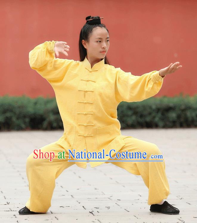 Traditional Chinese Wudang Uniform Taoist Uniform Kungfu Kung Fu Clothing Clothes Pants Shirt Supplies Wu Gong Outfits, Chinese Tang Suit Wushu Clothing Tai Chi Suits Uniforms for Women