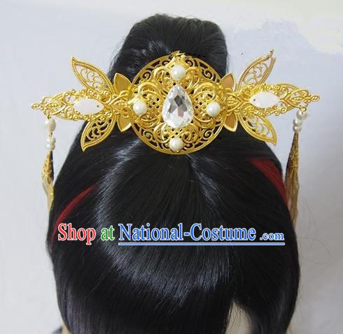 Traditional Chinese Ancient Jewelry Accessories, Ancient Chinese Imperial Princess Wedding Hair Step Shake, China Wedding Bride Hairpin for Women