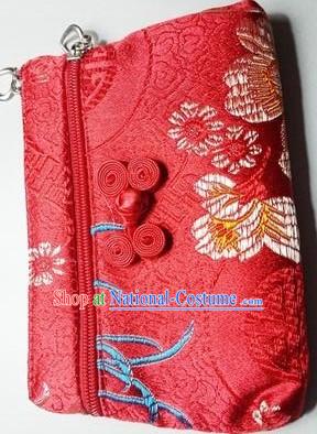 Chinese Style Purse Change Holder Chinese Traditional Bag for Changes