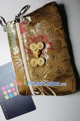 Chinese Style Purse Change Holder Chinese Traditional Bag for Changes