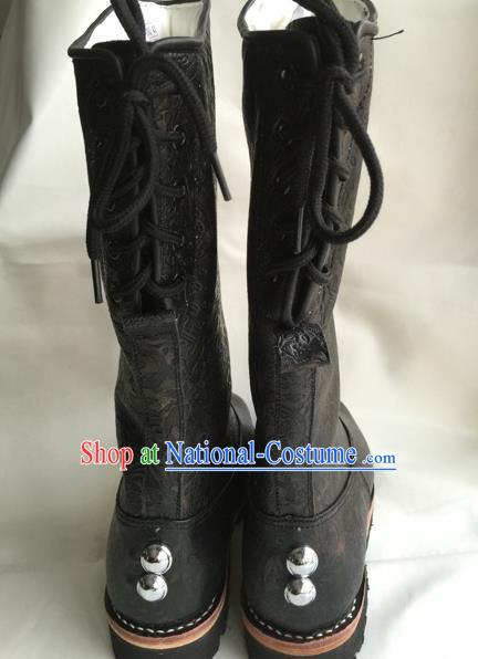 Traditional Chinese Minority Mongol Nationality Ethnic Minorities Mongolian Boots Mongolian Jockey Boots Tanks Boots