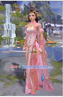 Chinese Cos Fairy Costume Garment Dress Costumes Dress Adults Cosplay Asian King Clothing