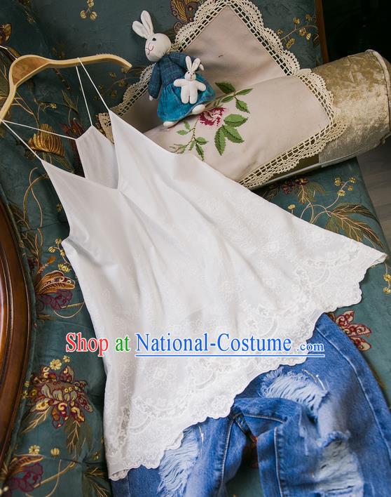 Traditional Classic Women Costumes, Traditional Classic Cotton Sun-Top Female Camisole