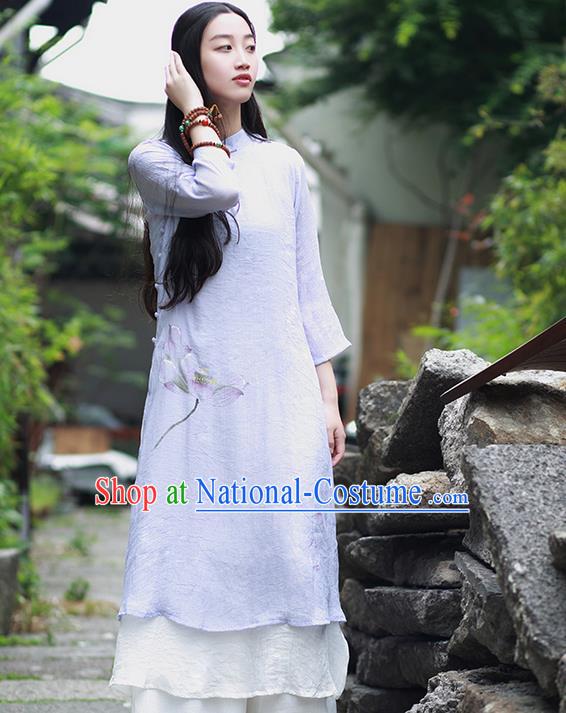 Traditional Chinese Female Costumes, Chinese Acient Clothes, Chinese Cheongsam, Tang Suits Blouse for Women