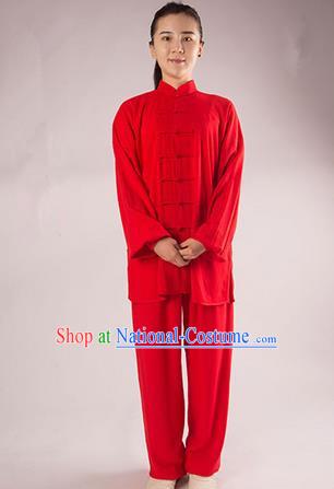 Top Noil Poplin Kung Fu Costume Martial Arts Kung Fu Training Uniform Gongfu Shaolin Wushu Clothing Tai Chi Taiji Teacher Suits Uniforms for Women