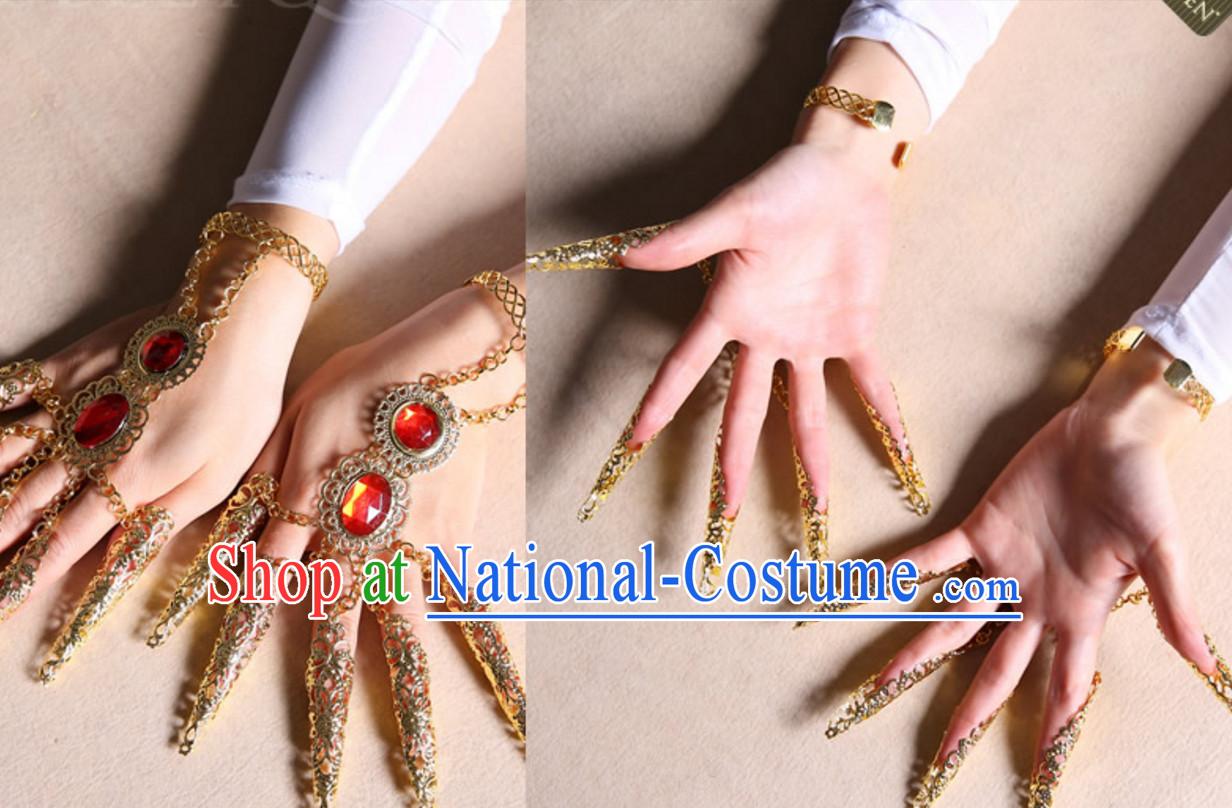 Chinese Classical Dance Finger Nails Accessories