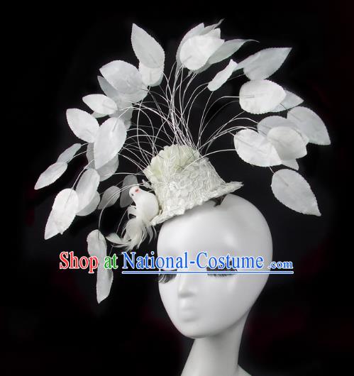 Top Performance Catwalks Headwear Halloween Cosplay Hair Accessories Mask headpiece