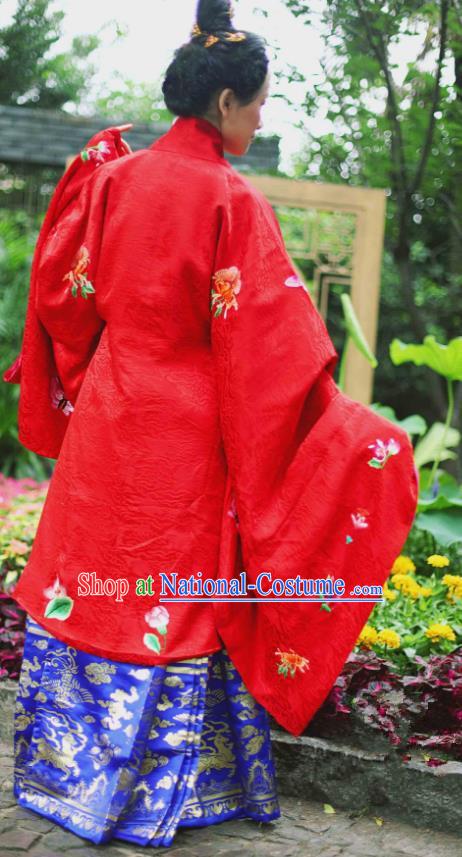 Ancient Chinese Costume Chinese Style Wedding Dress Tang Dynasty hanfu princess Clothing