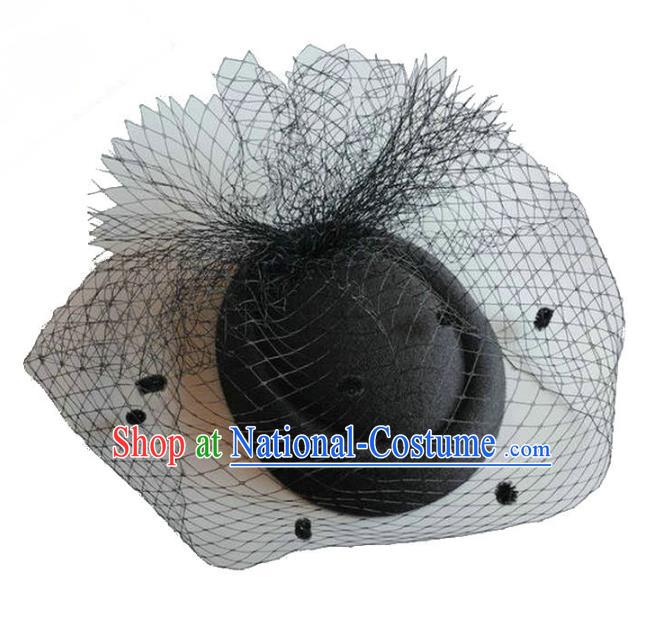 Top Performance Catwalks Headwear Halloween Cosplay Hair Accessories Mask headpiece