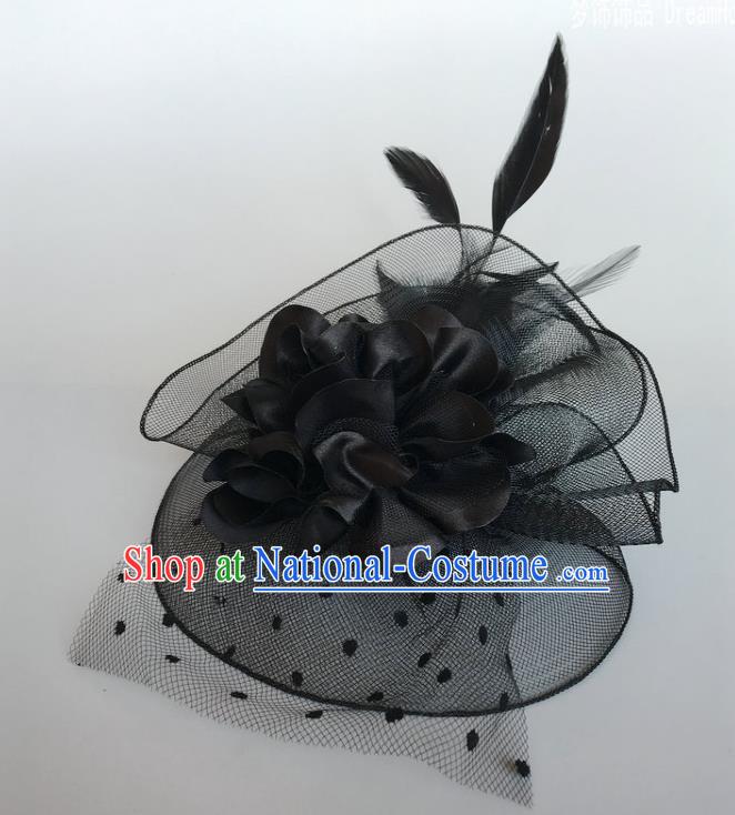 Top Performance Catwalks Headwear Halloween Cosplay Hair Accessories Mask headpiece