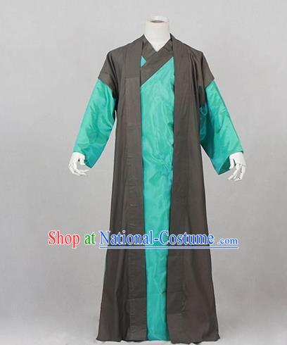 Traditional Ancient Chinese Swordsman Costume, Asian Chinese Ming Dynasty Kawaler Clothing for Men