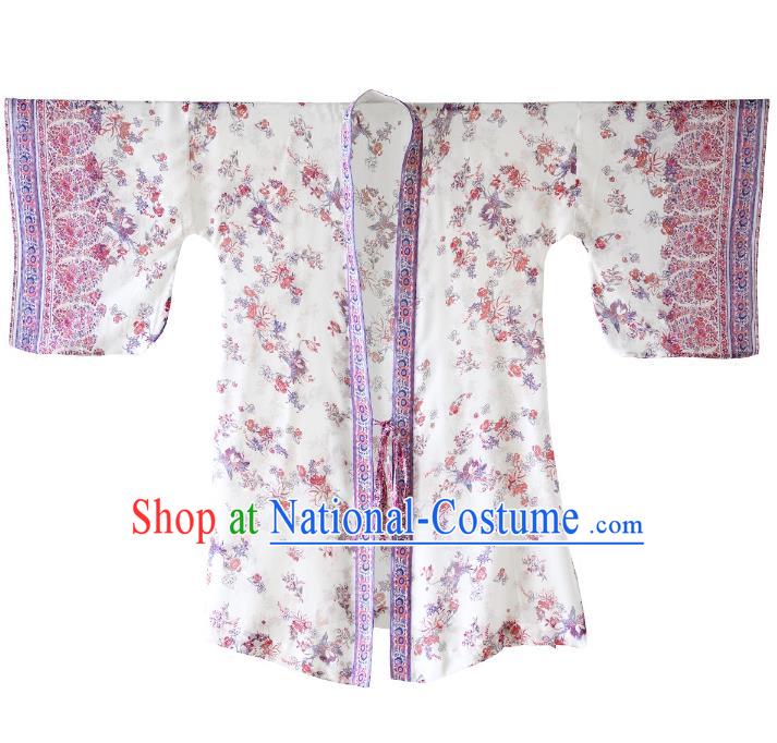 Traditional Ancient Chinese Young Women Cheongsam Dress Republic of China Tangsuit Stand Collar Blouse Dress Tang Suit Clothing for Women