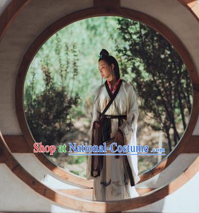 Traditional Ancient Chinese Imperial Princess Costume, Elegant Hanfu Clothing Chinese Jin Dynasty Dress Clothing for Women