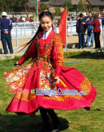 Ancient Chinese Costume Chinese Style Wedding Dress Tang Dynasty hanfu princess Clothing