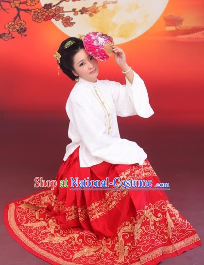 Ancient Chinese Costume Chinese Style Wedding Dress Tang Dynasty hanfu princess Clothing