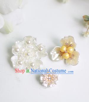 Korean National Accessories Bride Shell Brooch Decorations for Kids