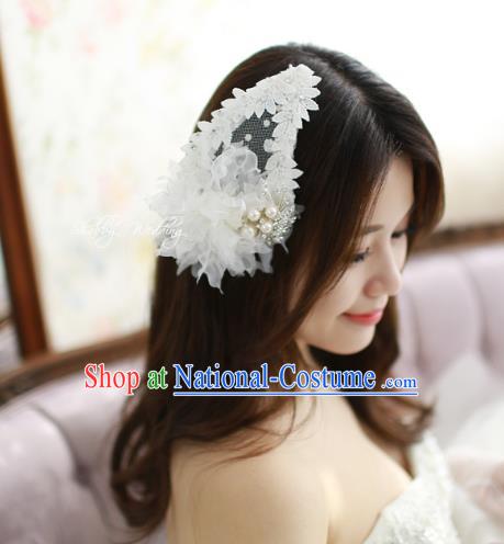 Traditional Korean Hair Accessories Flowers Hair Stick, Asian Korean Hanbok Fashion Bride Headwear for Women