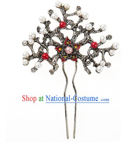 Korean National Wedding Hair Accessories Bride Hairpins, Korean Hanbok Fashion Palace Hair Clasp for Women