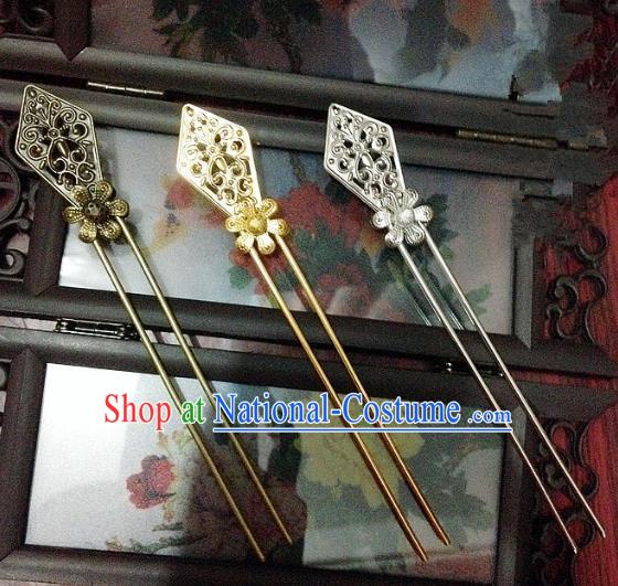 Traditional Chinese Ancient Classical Hair Accessories Hair Clip Bride Hairpins for Women