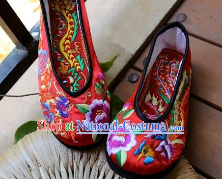 Chinese Ancient Peking Opera Embroidered Shoes Traditional Chinese Beijing Opera Props princess shoes