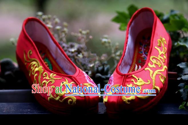 Chinese Ancient Peking Opera Embroidered Shoes Traditional Chinese Beijing Opera Props princess shoes