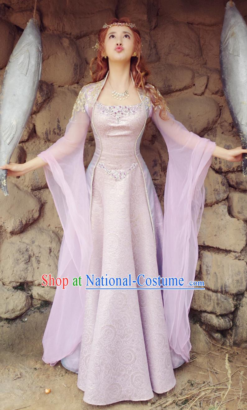 Fantasy Drama Princess Hanfu Costumes Complete Set for Women