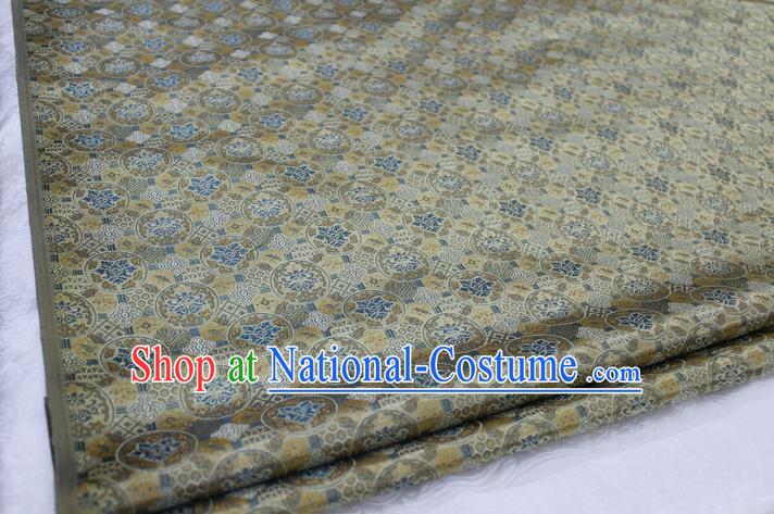 Chinese Traditional Ancient Costume Royal Palace Pattern Tang Suit Mongolian Robe Brocade Satin Fabric Hanfu Material