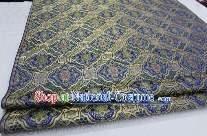 Chinese Traditional Ancient Costume Royal Palace Buddhism Pattern Tibetan Robe Brocade Tang Suit Satin Fabric Hanfu Material