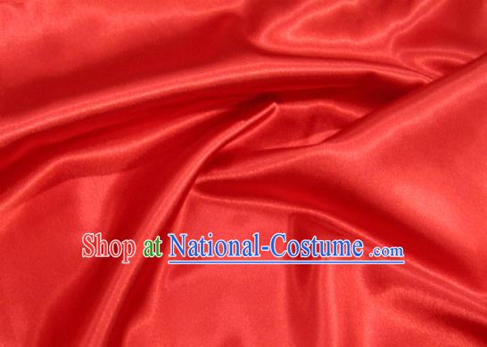 Chinese Traditional Royal Court Red Brocade Xiuhe Suit Fabric Ancient Costume Tang Suit Cheongsam Hanfu Material