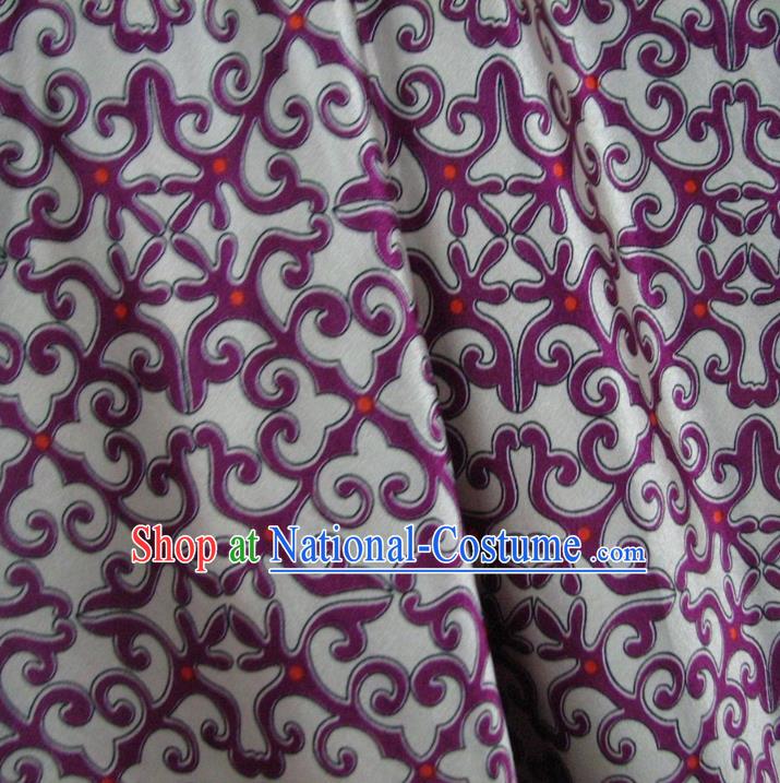 Chinese Traditional Royal Palace Pattern Design Brocade Fabric Ancient Costume Tang Suit Cheongsam Hanfu Material