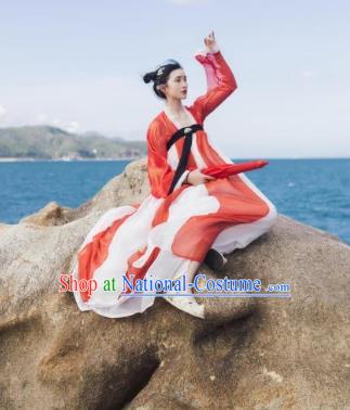 Ancient Chinese Costume Chinese Style Wedding Dress tang Dynasty hanfu princess Clothing