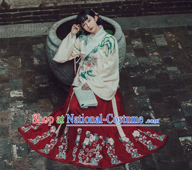 Ancient Chinese Costume Chinese Style Wedding Dress tang Dynasty hanfu princess Clothing