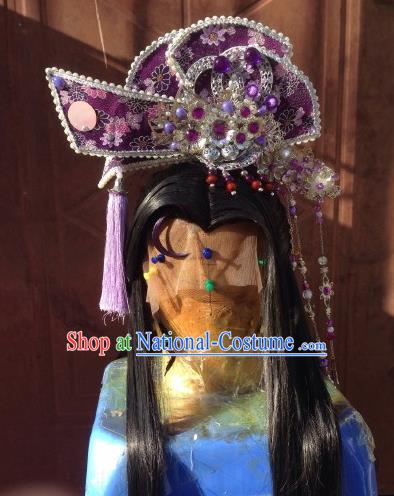 Chinese Traditional Ancient Princess Hair Accessories Handmade Hairpins Complete Set for Women