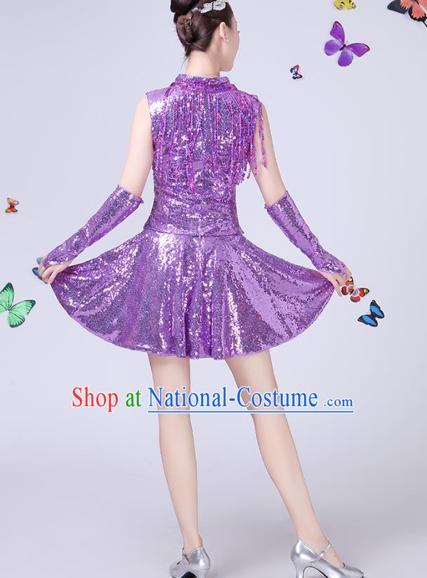 Traditional Chinese Yangge Fan Dancing Costume Classical Dance Modern Dance Dress Clothing