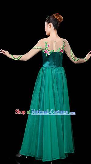 Traditional Chinese Yangge Fan Dancing Costume Classical Dance Modern Dance Dress Clothing