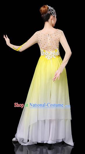 Traditional Chinese Yangge Fan Dancing Costume Classical Dance Modern Dance Dress Clothing