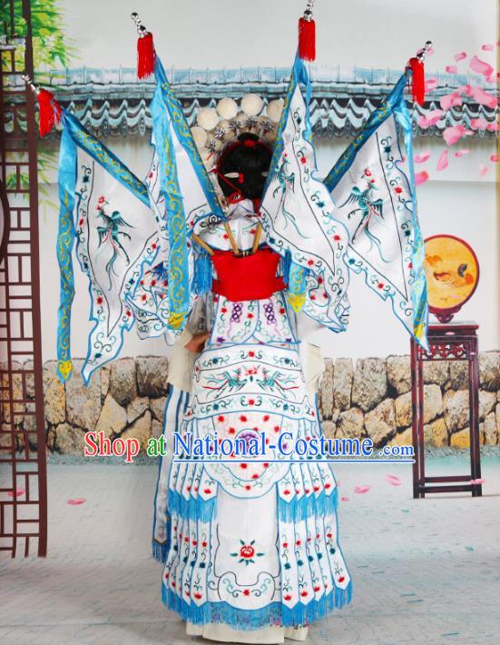 Traditional China Beijing Opera Costume Gifted Scholar Embroidered Robe and Hat Ancient Chinese Peking Opera Embroidery Clothing