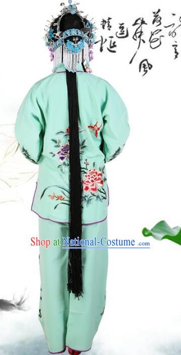 Traditional China Beijing Opera Costume Gifted Scholar Embroidered Robe and Hat Ancient Chinese Peking Opera Embroidery Clothing