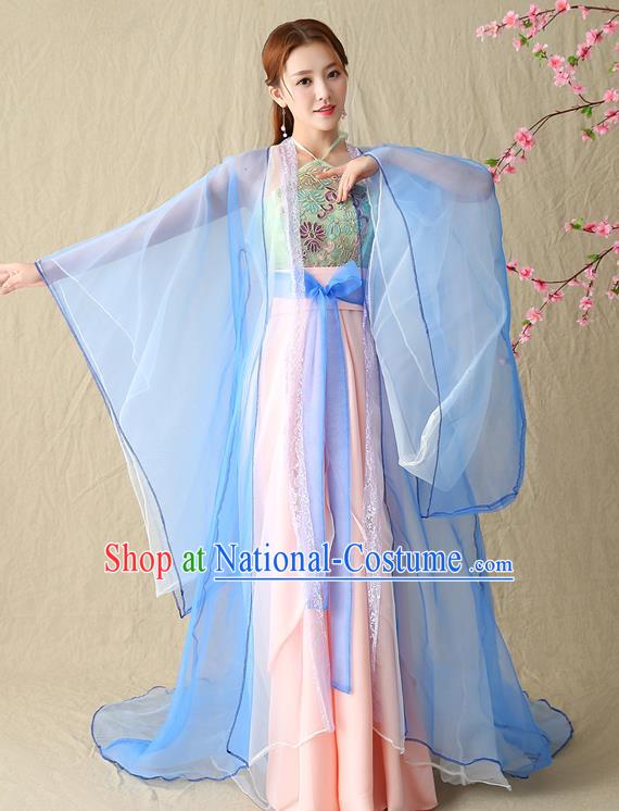 Traditional Chinese Ming Dynasty Imperial Concubine Costume, China Ancient Palace Fairy Hanfu Dress Clothing for Women