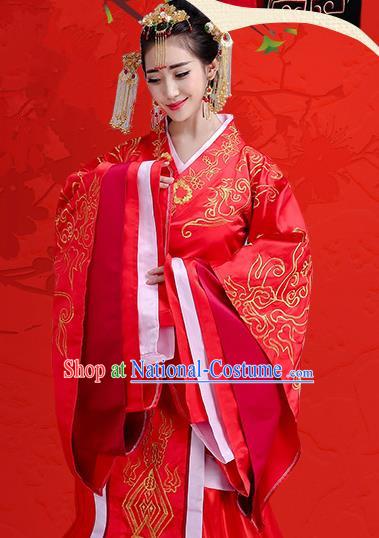 Ancient Chinese Costume Chinese Style Wedding Dress Tang Dynasty hanfu princess Clothing