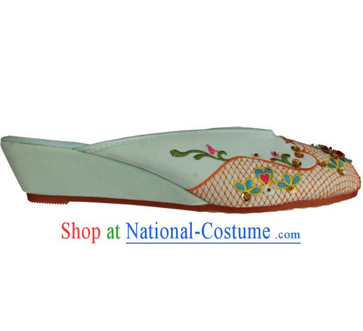 Chinese Ancient Peking Opera Embroidered Shoes Traditional Chinese Beijing Opera Props princess shoes