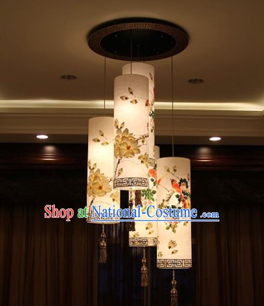 Traditional Chinese Handmade Painting Palace Lantern China Ceiling Palace Lamp