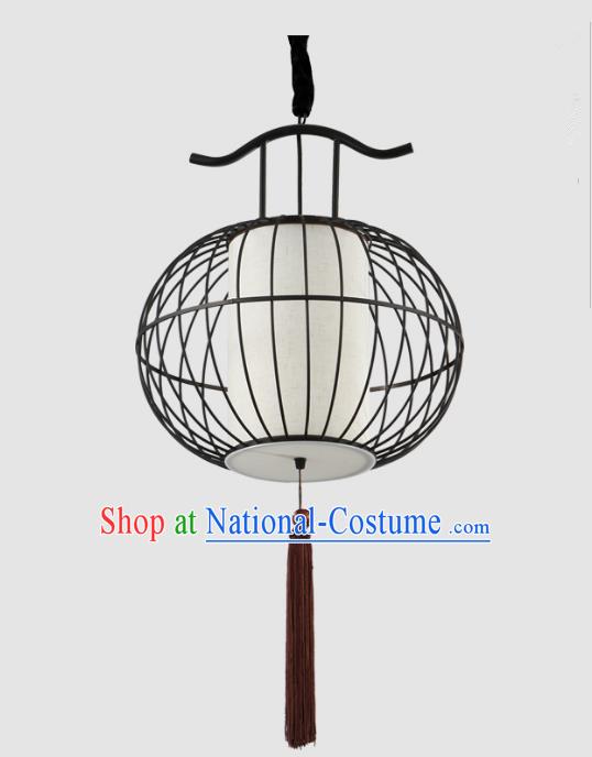 Traditional Chinese Handmade Round Palace Lantern China Ceiling Palace Lamp