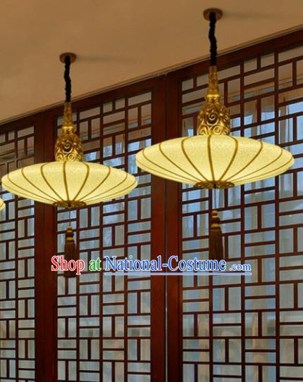 Traditional Chinese Handmade Sheepskin Palace Lantern China Ceiling Palace Lamp