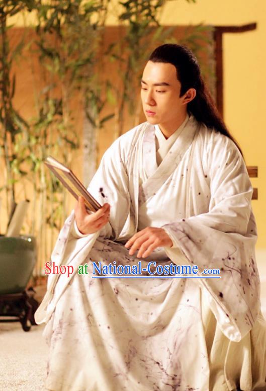 Traditional Chinese Tang Dynasty Prince Scholar Costume, China Ancient Nobility Childe Clothing for Men