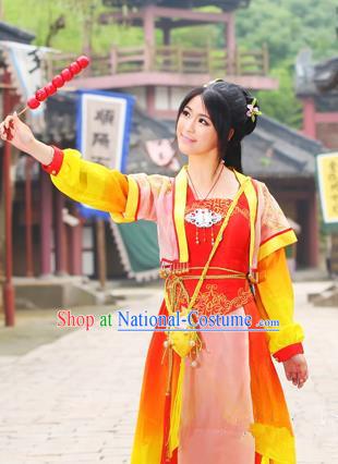 Traditional Ancient Chinese Swordsman Costumes for Women