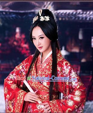 Ancient Chinese Costume Chinese Style Wedding Dress Tang Dynasty Clothing